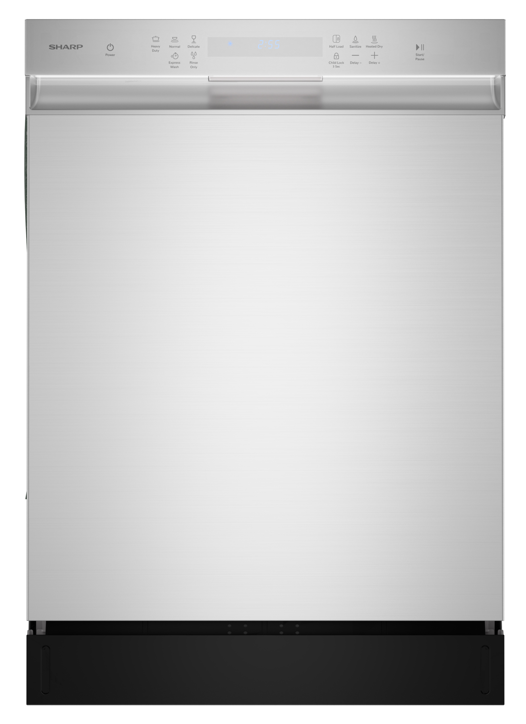 Sharp 24 in. Stainless Steel Hybrid 52dB Dishwasher (SDW6504MS) Sharp 24 in. Stainless Steel Hybrid 52dB Dishwasher (SDW6504MS)