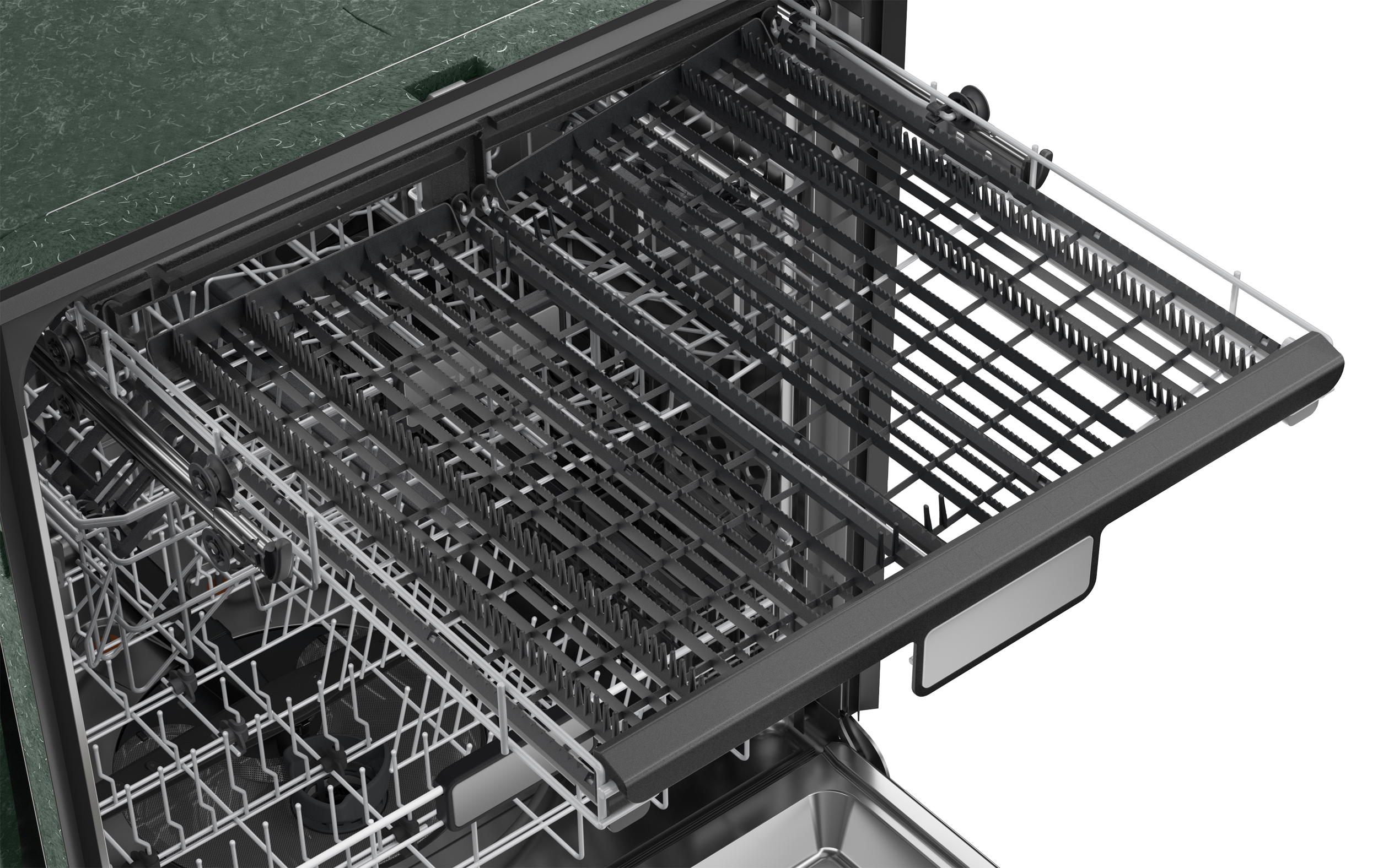 Sharp 24 in. Stainless Steel 47dB Dishwasher (SDW6726MS) third rack