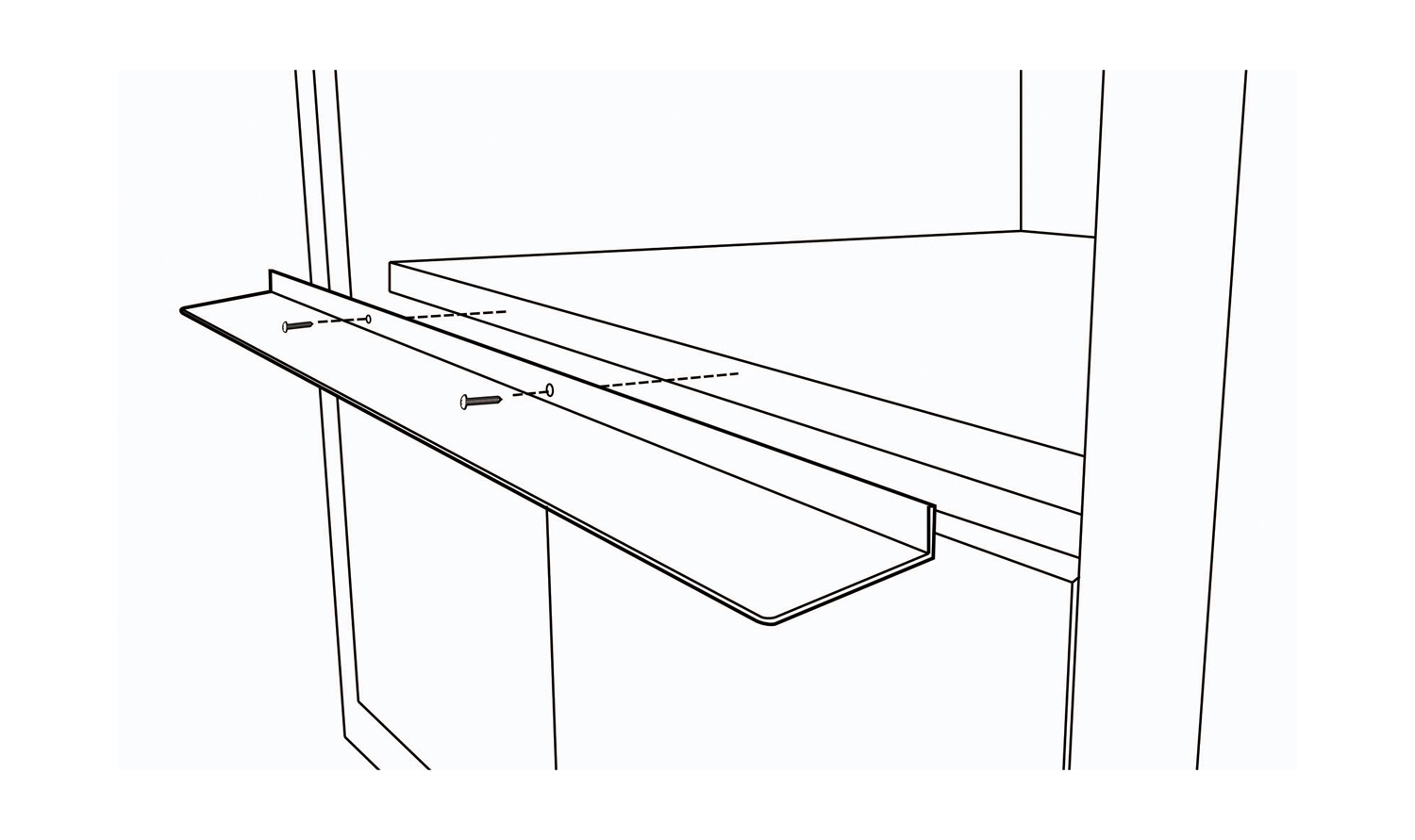 24 in. Stainless Steel Flush Mount Deflector for SMD2470ASY (SKMD24F0AS)