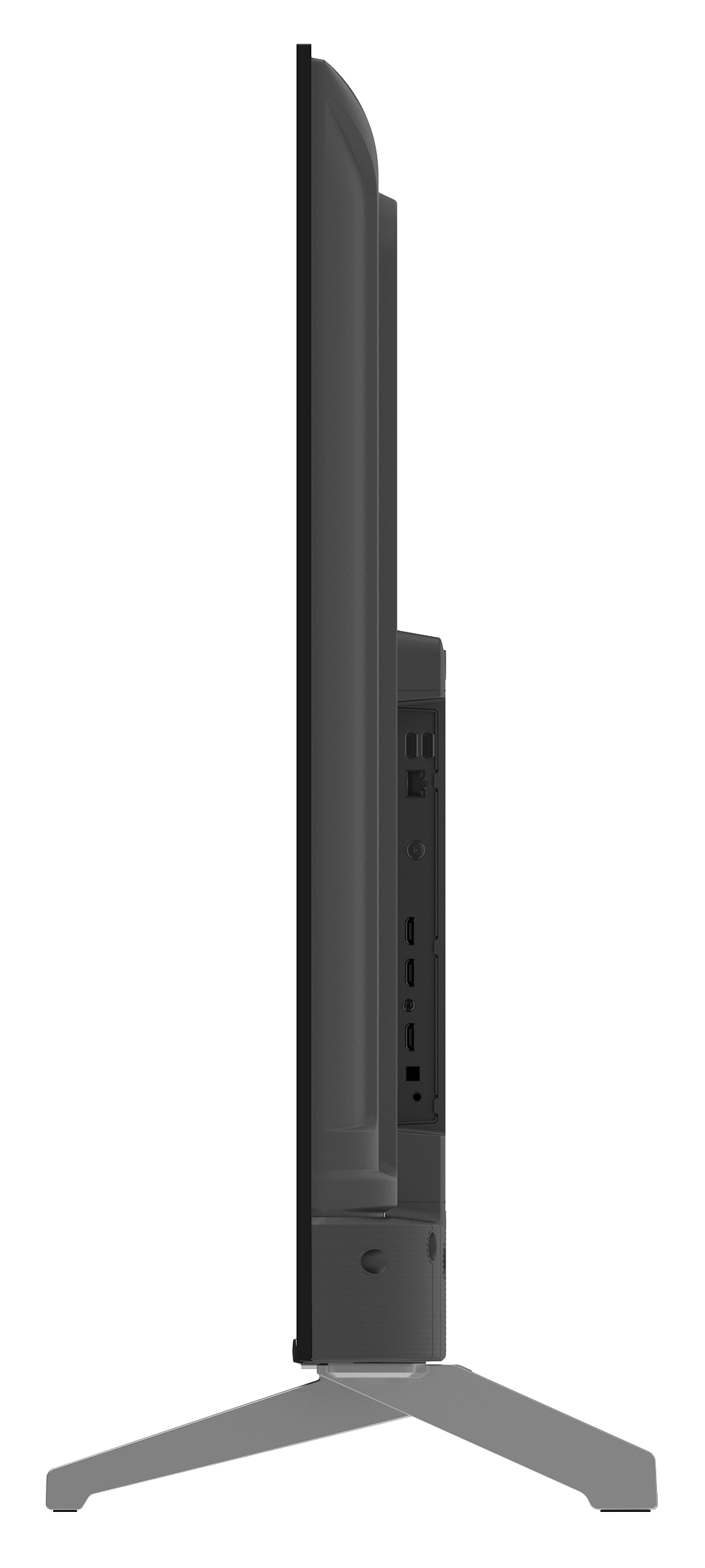 Sharp AQUOS QLED 50” Class (49.5” Diag.) 4K Ultra HD Smart TV (4T-C50HP7050U) Left Side