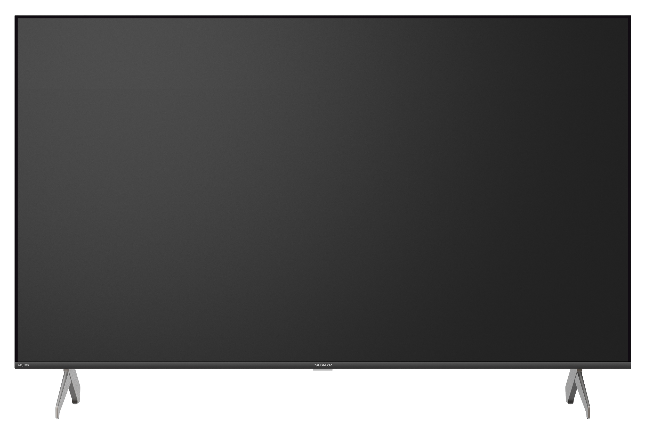 Sharp AQUOS QLED 50” Class (49.5” Diag.) 4K Ultra HD Smart TV (4T-C50HP7050U) Head On Standard