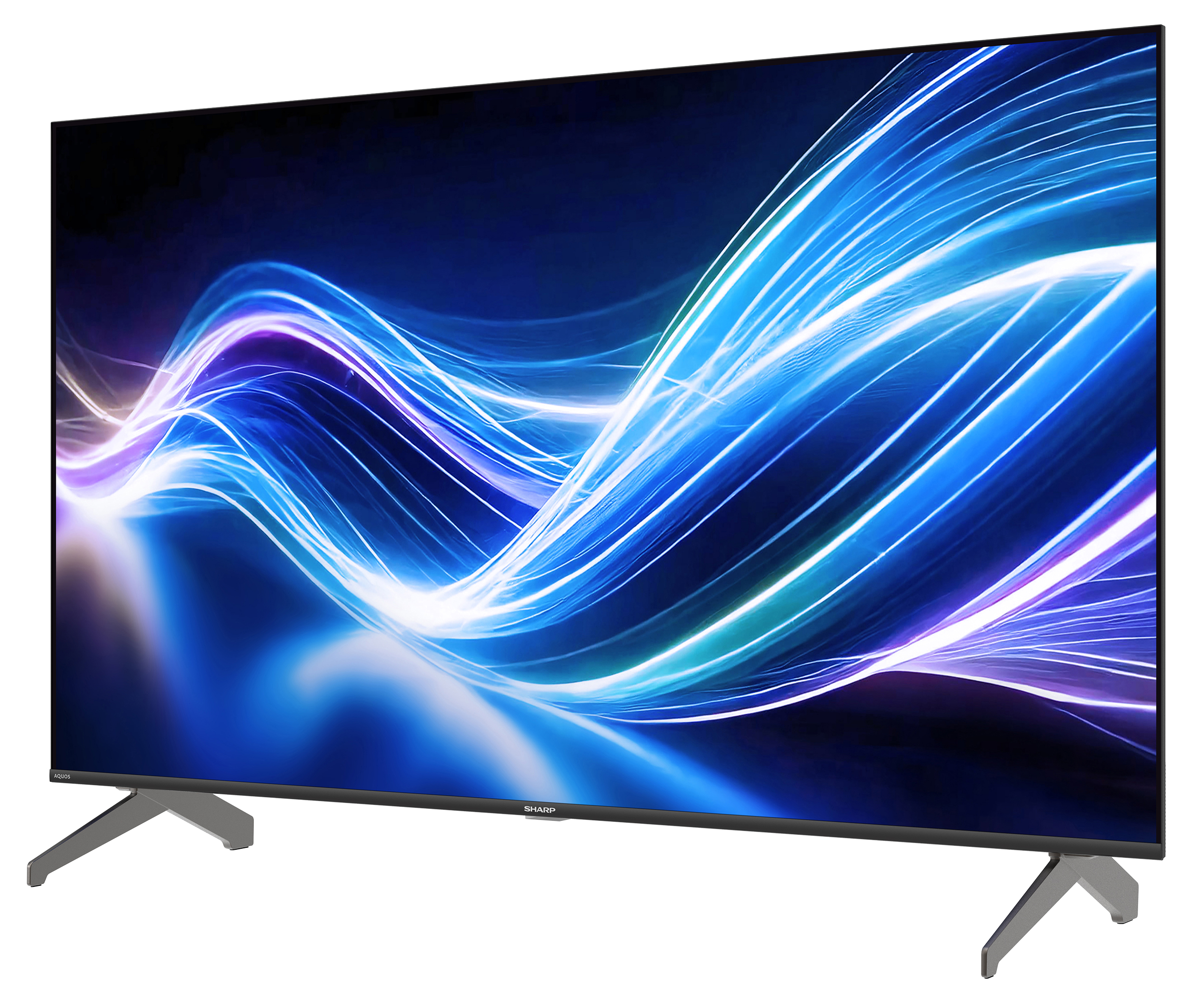 Sharp AQUOS QLED 50” Class (49.5” Diag.) 4K Ultra HD Smart TV (4T-C50HP7050U) 3 Quarter Left