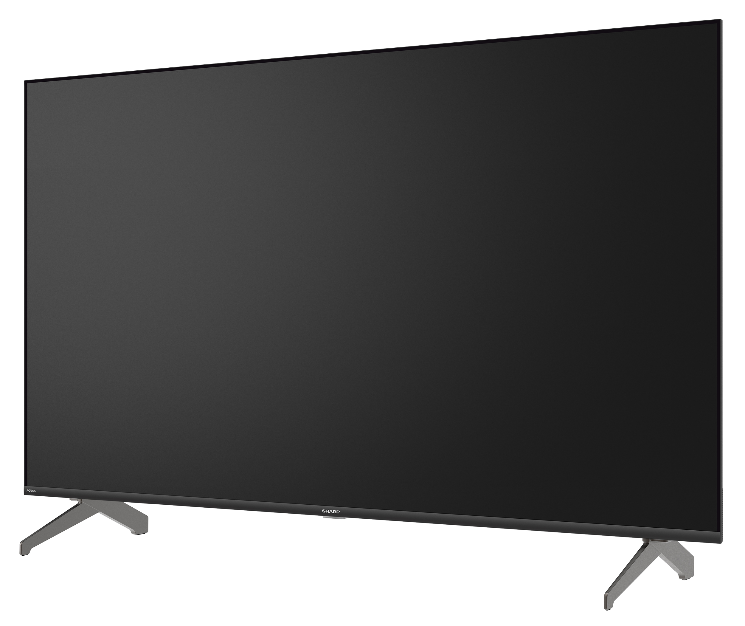 Sharp AQUOS QLED 55” Class (49.5” Diag.) 4K Ultra HD Smart TV (4T-C55HP7050U) 3 Quarter Left Standard