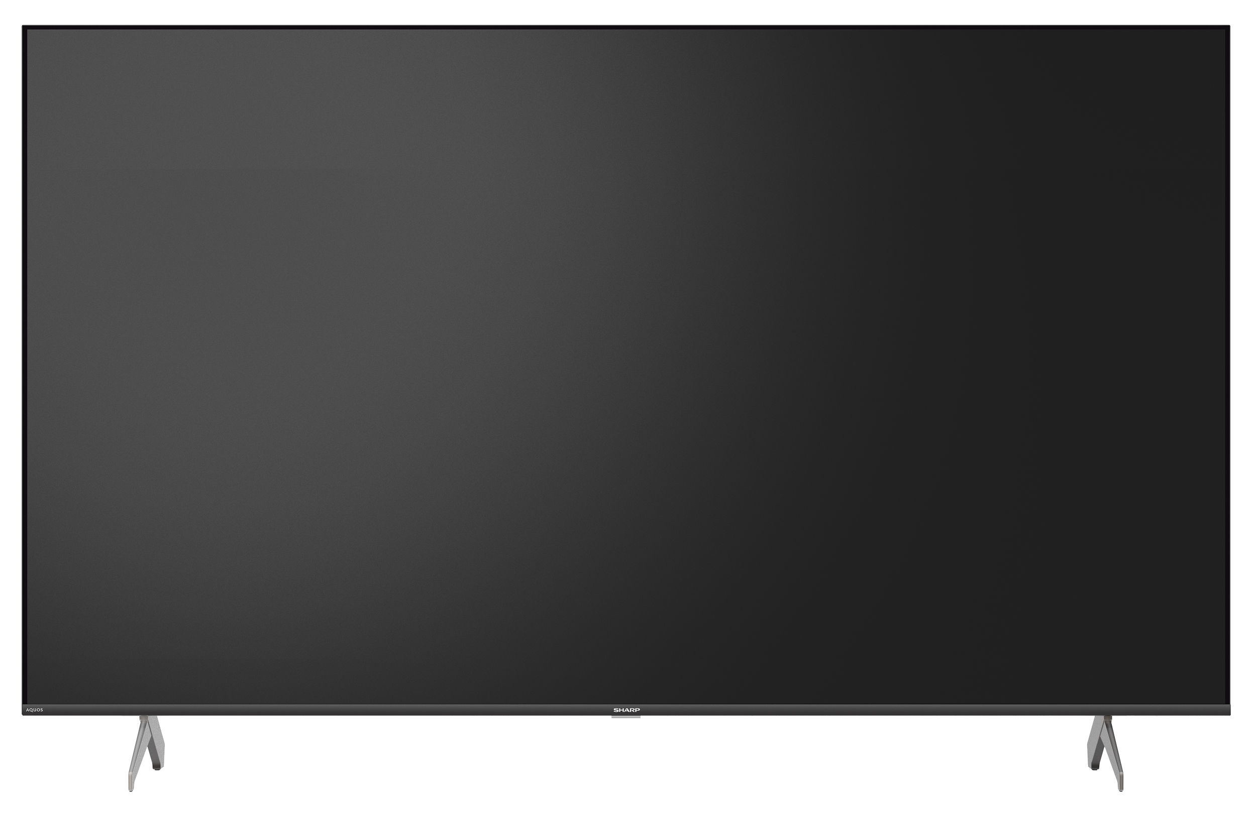 Sharp AQUOS QLED 50” Class (49.5” Diag.) 4K Ultra HD Smart TV (4T-C65HP7050U) Head On Standard
