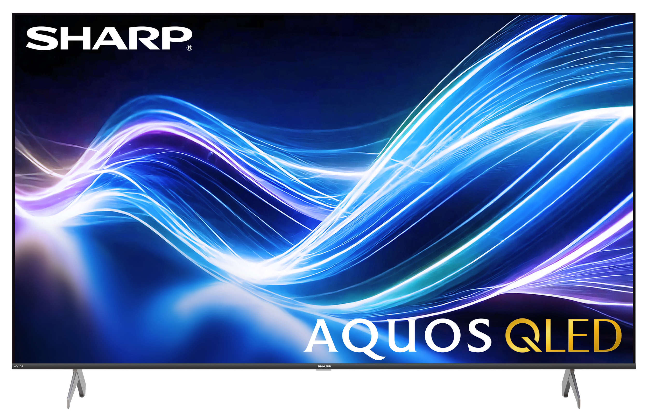 Sharp AQUOS QLED 50” Class (49.5” Diag.) 4K Ultra HD Smart TV (4T-C65HP7050U) Head On