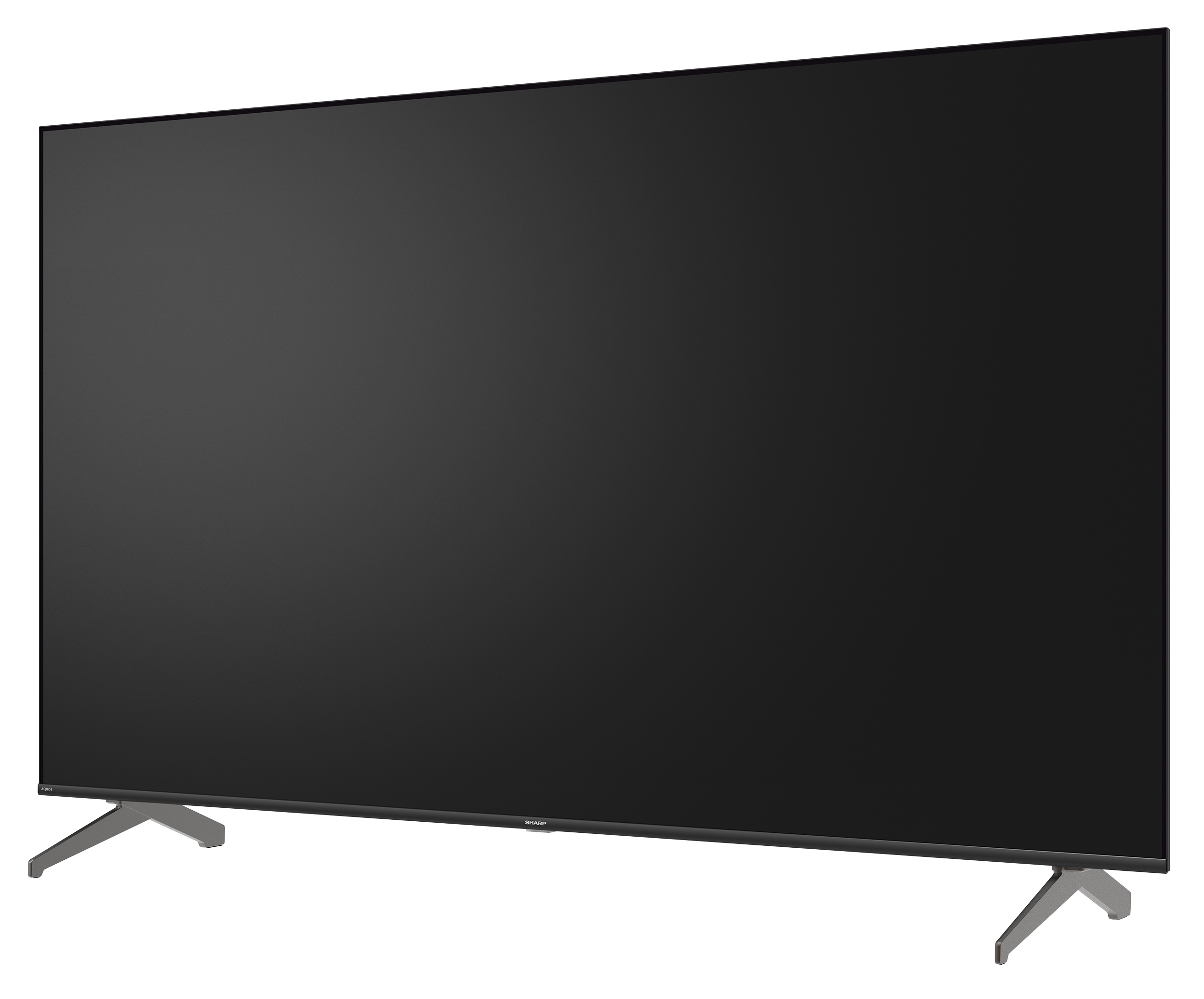 Sharp AQUOS QLED 75” Class (74.5” Diag.) 4K Ultra HD Smart TV (4T-C75HP7050U) 3 Quarter Left Standard