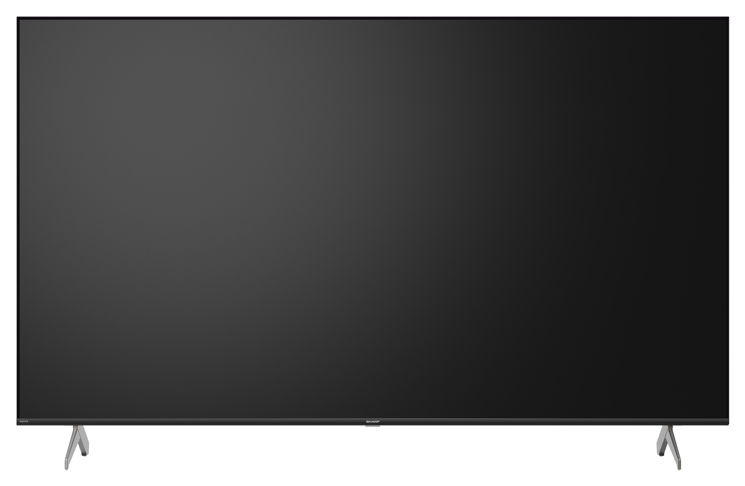 Sharp AQUOS QLED 75” Class (74.5” Diag.) 4K Ultra HD Smart TV (4T-C75HP7050U) Head On Standard