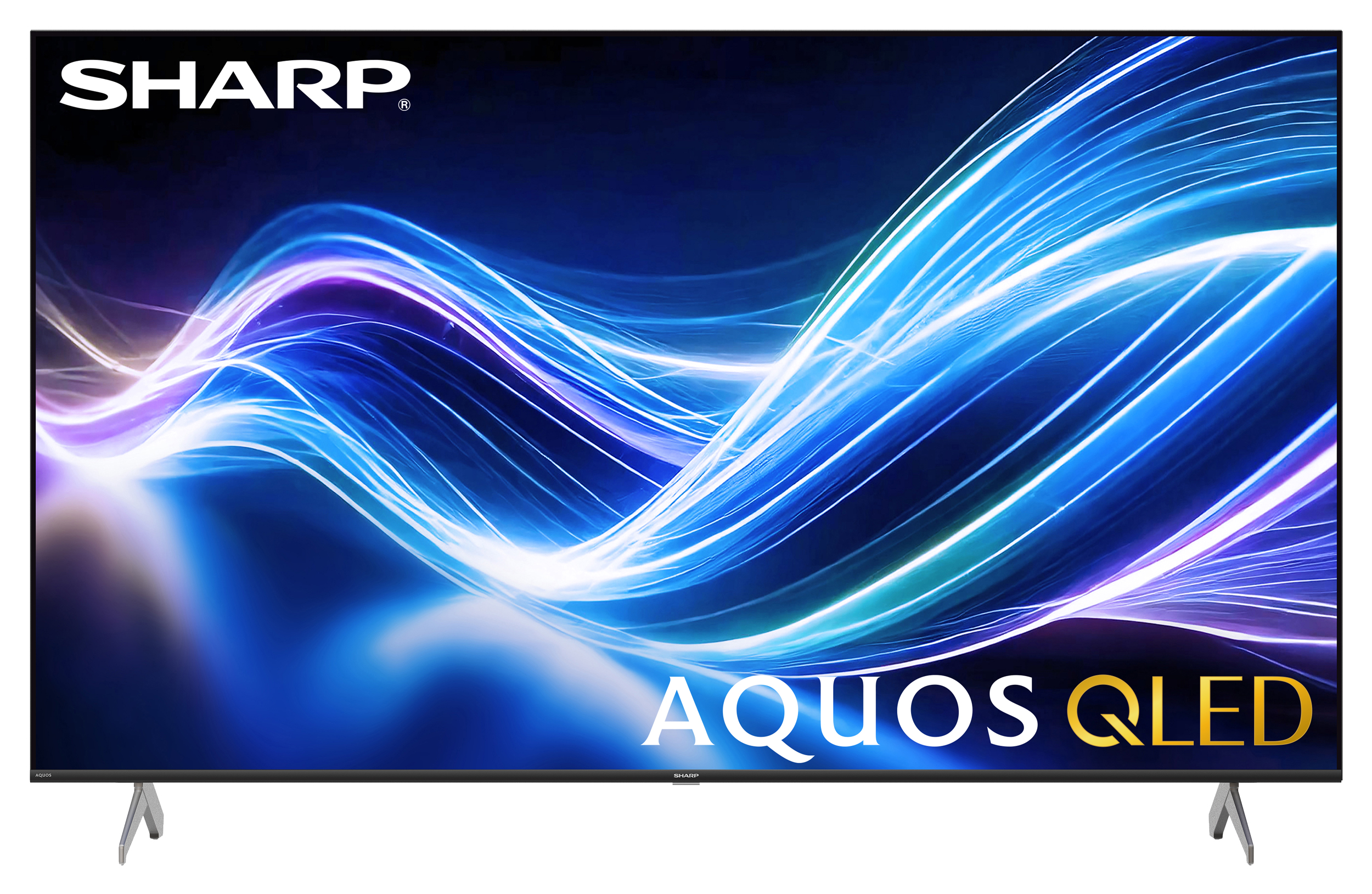 Sharp AQUOS QLED 75” Class (74.5” Diag.) 4K Ultra HD Smart TV (4T-C75HP7050U) Head On