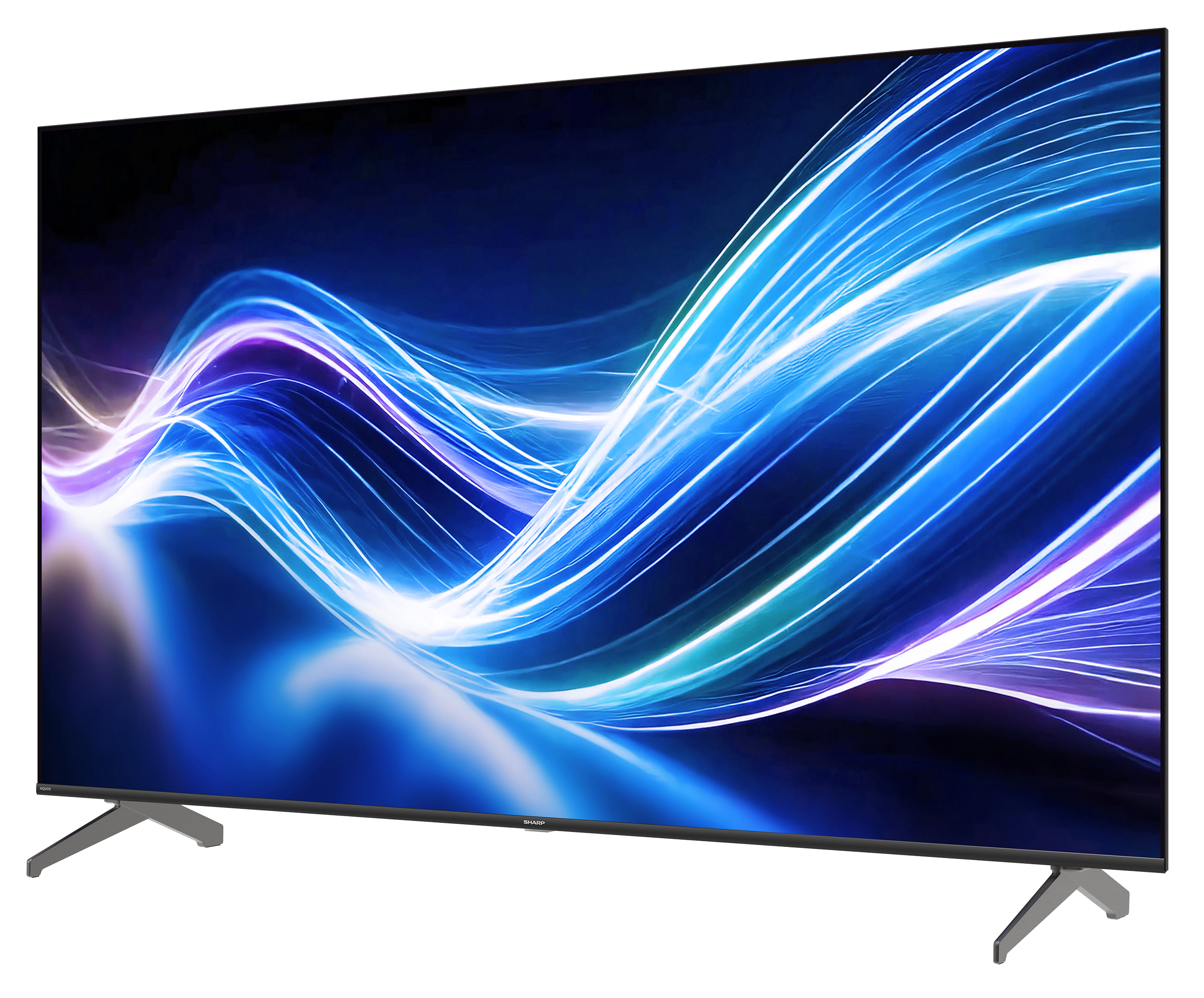 Sharp AQUOS QLED 75” Class (74.5” Diag.) 4K Ultra HD Smart TV (4T-C75HP7050U) 3 Quarter Left
