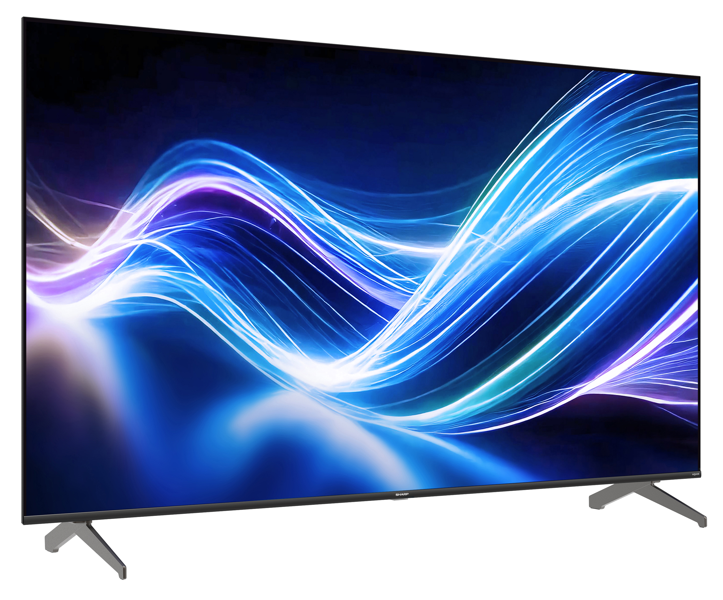 Sharp AQUOS QLED 75” Class (74.5” Diag.) 4K Ultra HD Smart TV (4T-C75HP7050U) 3 Quarter Right