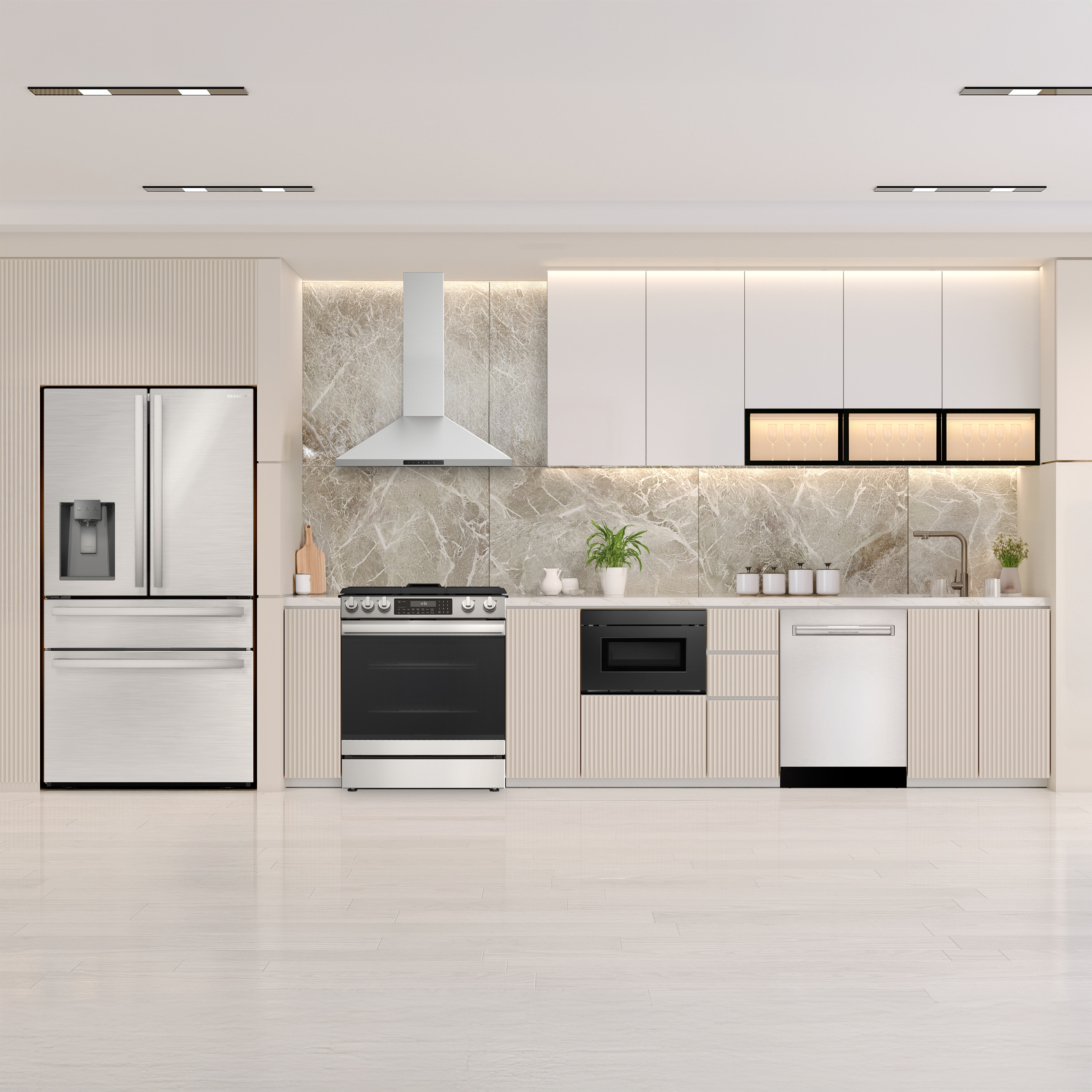 24 in. Smart Microwave Drawer Oven (SMD2479MB) Lifestyle