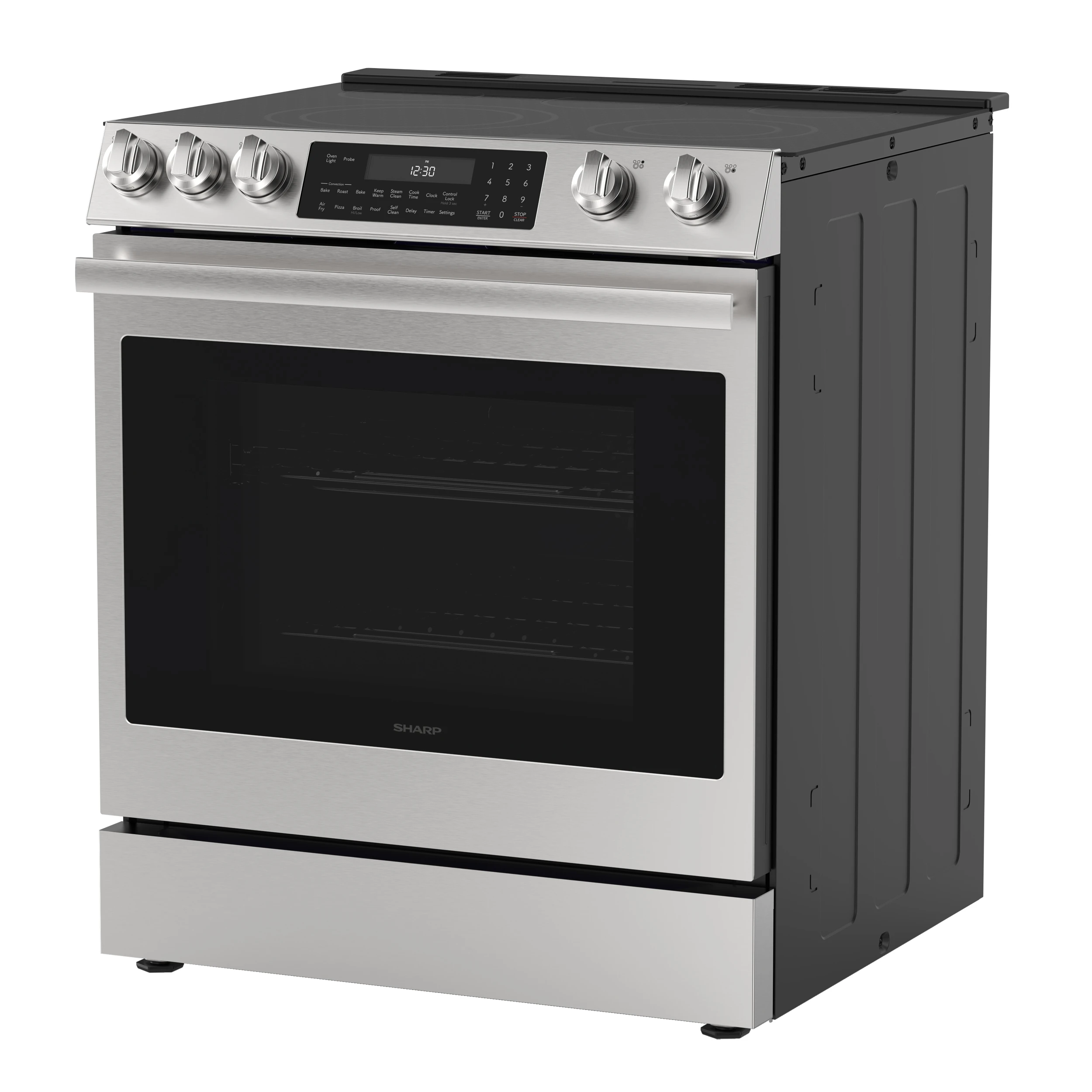 SSR3076SNS 6.3 cu. ft. Slide-in Electric Range 3 Quarter Left