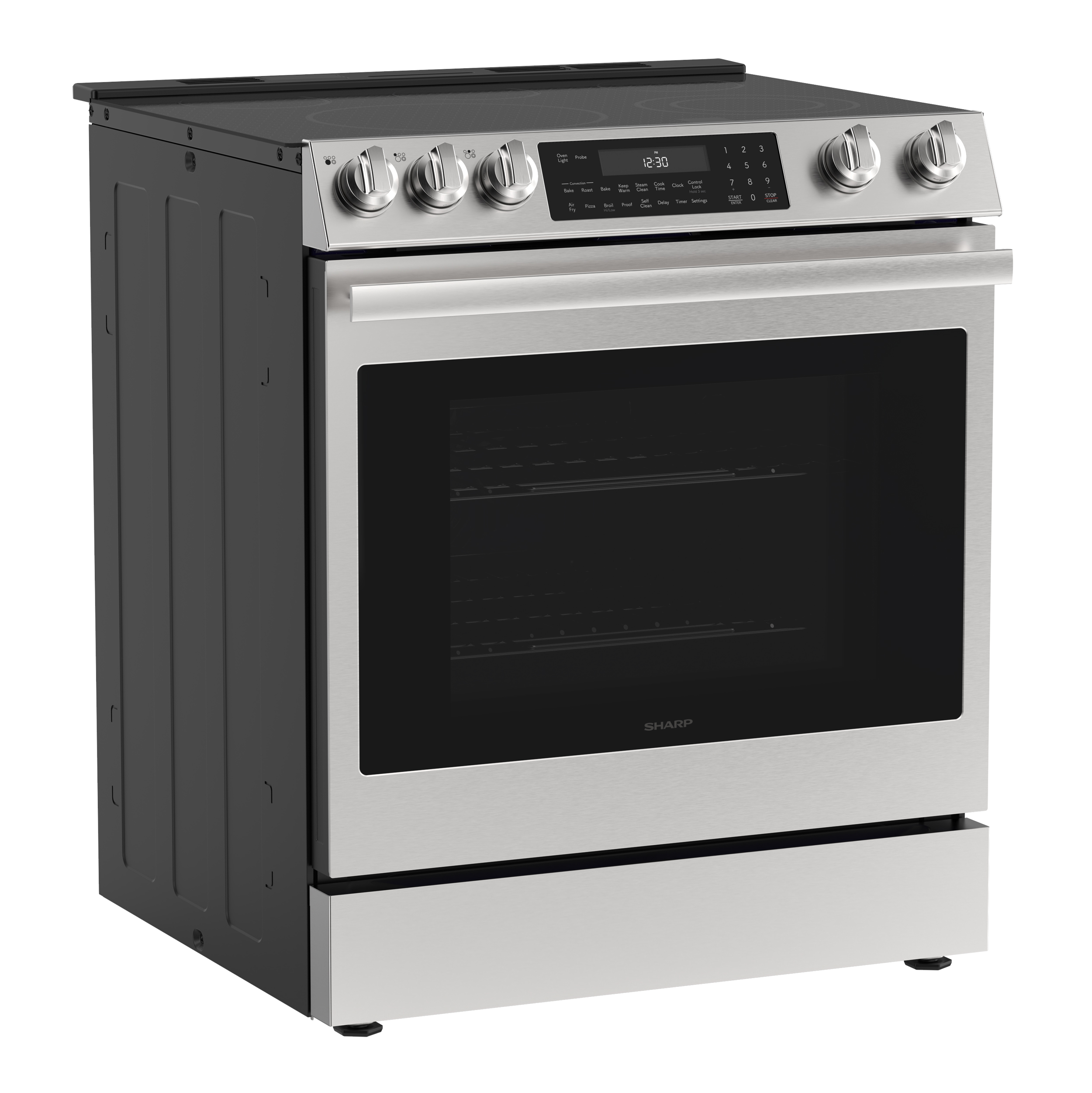 SSR3062DNS Slide-In Electric Range 3 Quarter Right