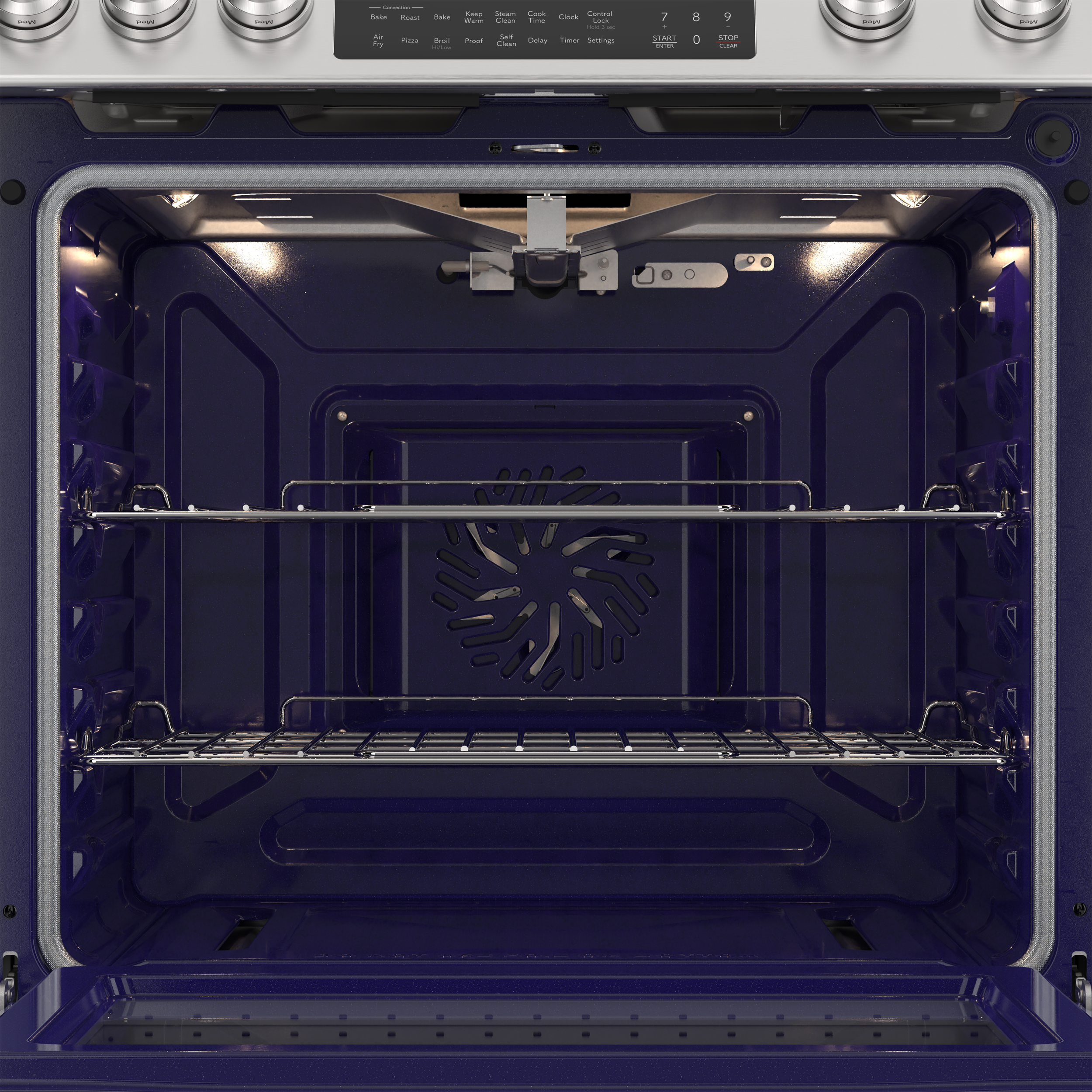 SSG3062DNS Slide-In Gas Range Cavity