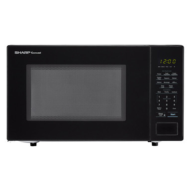 1.1 cu. ft. 1000W Sharp Countertop Black Microwave (ZSMC1131CB) (216)