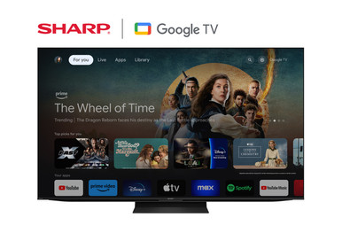 "Sharp 75"" Class (74.5"" Diag.) AQUOS XLED 4K Ultra HD Mini LED Google TV (4T-C75FV1U)"