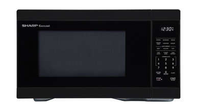 Sharp 1.1 cu. ft. 1000W Black Countertop Microwave Oven (SMC1161KB)