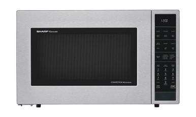 Sharp 1.5 cu. ft. 900W Stainless Steel Convection Countertop Microwave Oven (SMC1585KS)