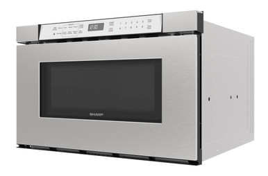 Sharp 24 in. 1.2 cu. ft. Built-In Microwave Drawer™ Oven in Stainless Steel (SMD2430MS)