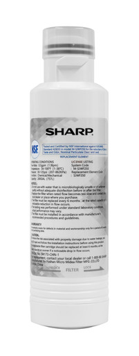 Replacement Water Filter for Sharp SJF2752MS Refrigerator
