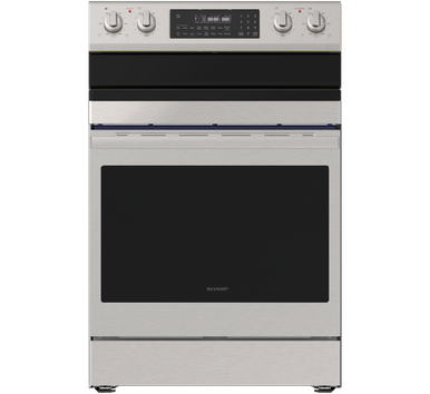 Sharp 30 in. 5 Burner 6.3 cu. ft. Freestanding Electric Range with True European Convection
