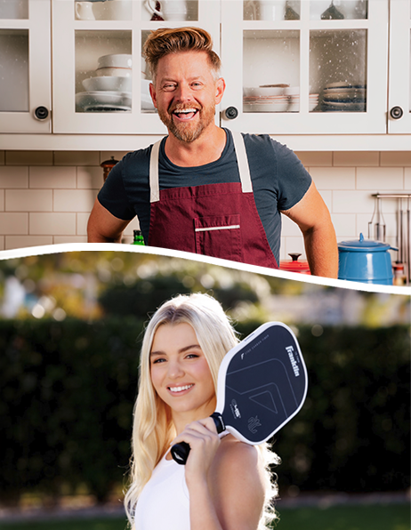 Guests at the Sharp In the Kitchen activation
