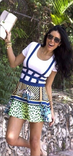 Kiara Suspender Skirt 