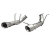 MagnaFlow 13 Ford Mustang Dual Split Rear Exit Stainless Axle-Back Cat Back Exhaust (Competition) (PN: 15152)