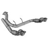 Kooks 13623300 - Kooks 2017+ Ford F150 Raptor EcoBoost 3.5L V6 3in Stainless GREEN Catted Turbo Down Pipes