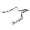 Stainless Works M12CB3HDR - 2011-14 Mustang GT/2011-2012 Shelby GT500 3in Catback Retro Chambered Mufflers