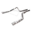 Stainless Works M12CB3 - 2011-14 Mustang GT/2011-2012 Shelby GT500 3in Catback Retro Chambered Mufflers