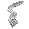 Stainless Works FTR10CBFTY - 2011-14 Ford Raptor Exhaust Y-Pipe Mid Resonator Front Passenger Rear Tire Exit