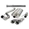 Corsa 11-13 Ford F-150 Raptor 6.2L V8 145in Wheelbase Polished Xtreme Cat-Back Exhaust