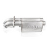 Stainless Works FTR13CBDP - 2010-14 Ford Raptor 3in Exhaust Chambered Mufflers Dump Exit
