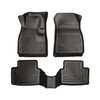 Husky Liners 11-12 Ford Fiesta WeatherBeater Combo Black Floor Liners (PN: 98751)