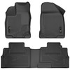 Husky Liners 07-13 Ford Edge / 07-13 Lincoln MKX Weatherbeater Black Front & 2nd Seat Floor Liners (PN: 99761)