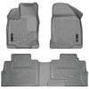 Husky Liners 07-13 Ford Edge / 07-13 Lincoln MKX Weatherbeater Grey Front & 2nd Seat Floor Liners (PN: 99762)