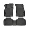 Husky Liners WeatherBeater 14 Nissan Rogue Front & Second Row Black Floor Liners (PN: 98671)