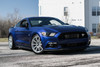 Blue S550 with Apex 19x11 ET52 SM-10 Wheels in Race Silver - 25mm Spacer Up Front