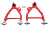 BMR 94-04 Mustang Lower A-Arms (Coilover Only) w/ Adj. Rod End and STD. Ball Joint - Red