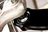 BMR 15-17 S550 Mustang Fixed Billet Aluminum Camber Link (Poly/Bearing) - Black