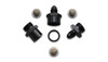 Vibrant Inline Fuel/Oil Filter Set; Size: -8AN; includes 3 filters (30/80/150 micron)