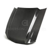 Anderson Composites Type-CJ carbon fiber cowl hood for 2010-2012 Ford Mustang