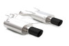 LTH Full Cat Back Exhaust -  2.75", 304 Stainless Steel, Black Tips (2011-2014 Mustang GT)