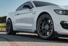 Apex 19x11" ET26 Anthracite VS-5RS Forged Wheel on Front of White GT350