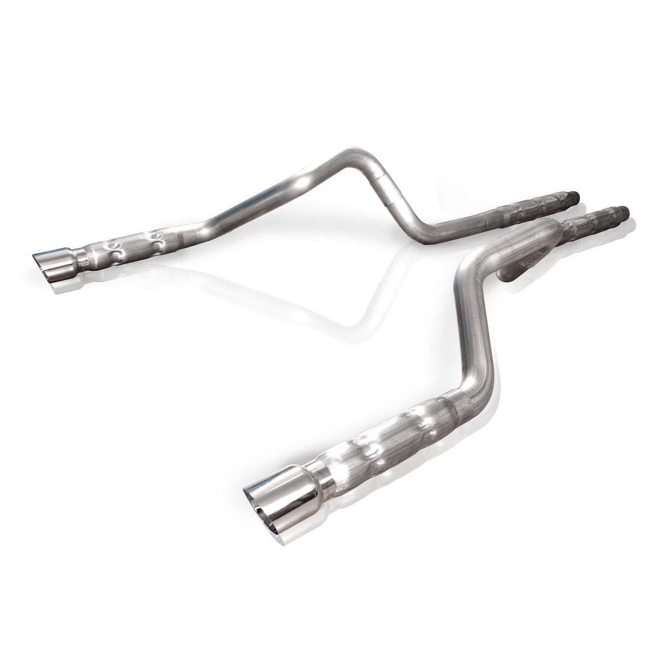 Stainless Works M12CB3HDR - 2011-14 Mustang GT/2011-2012 Shelby GT500 3in Catback Retro Chambered Mufflers