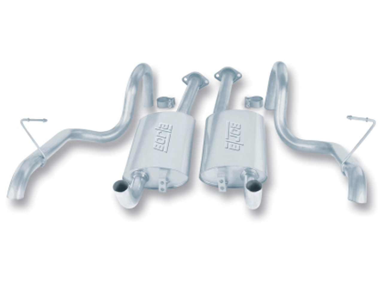 Borla 87-93 Ford Mustang GT 5.0L 8cyl SS Catback Exhaust (PN: 14139)