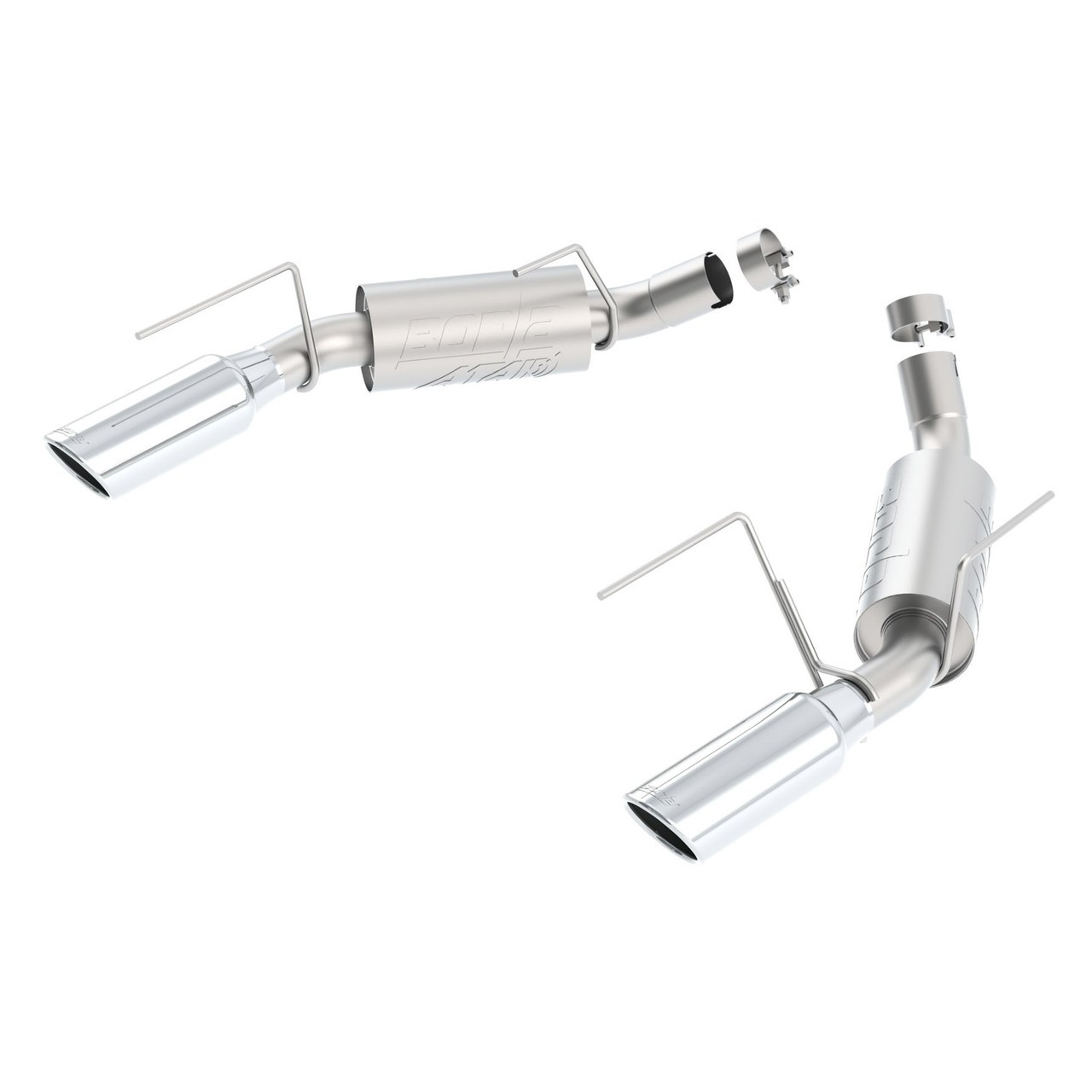 Borla 05-09 Mustang GT/Bullitt 4.6L 8cyl Aggressive ATAK Exhaust (rear section only) (PN: 11806)