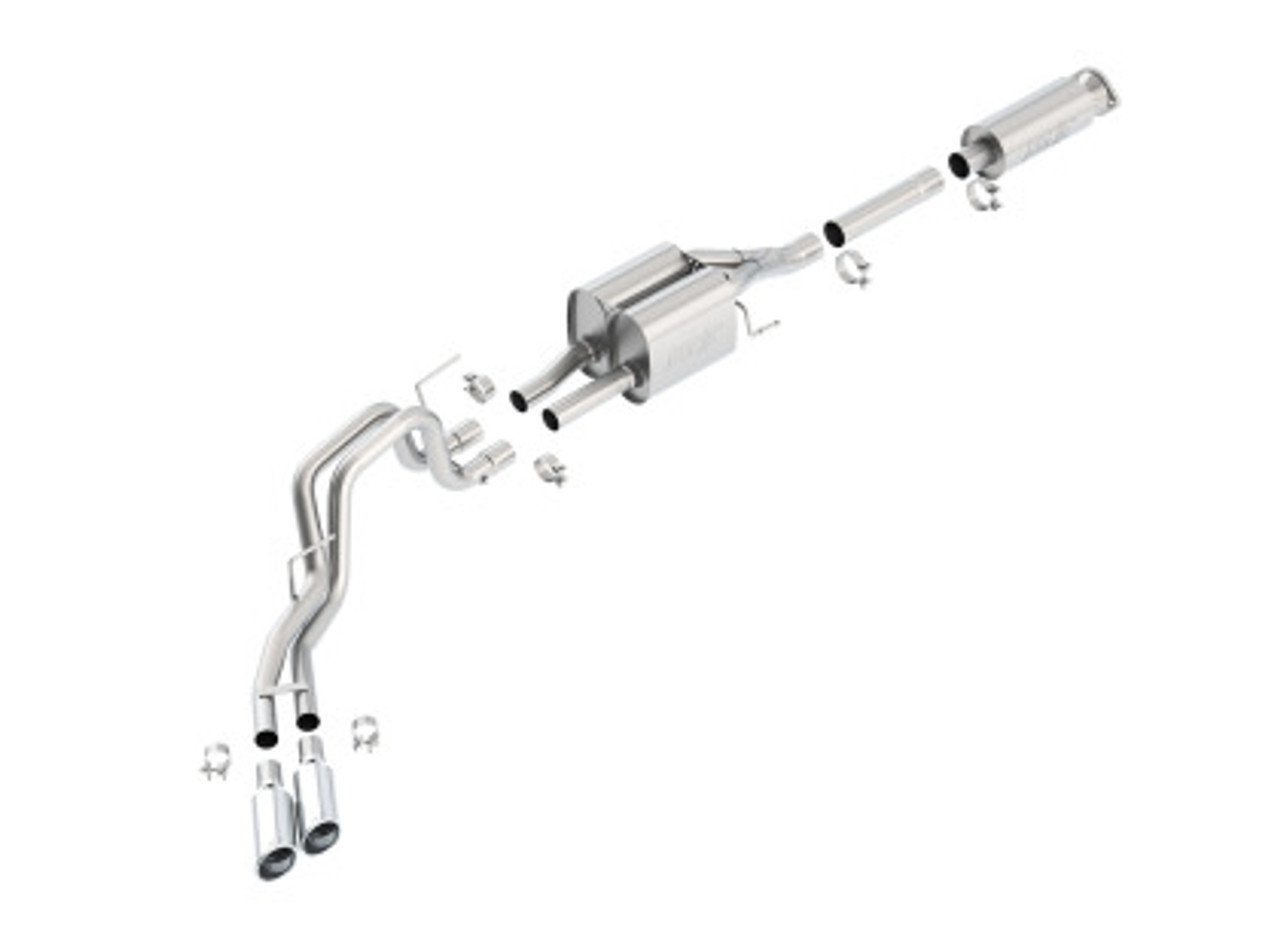 Borla 10-12 Ford F-150 Raptor 6.2L V8 2/4WD AT Touring SS Catback Exhaust (PN: 140404)