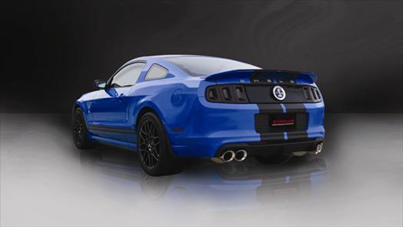 Corsa Sport Axle-Back on 2013-2014 Shelby GT500